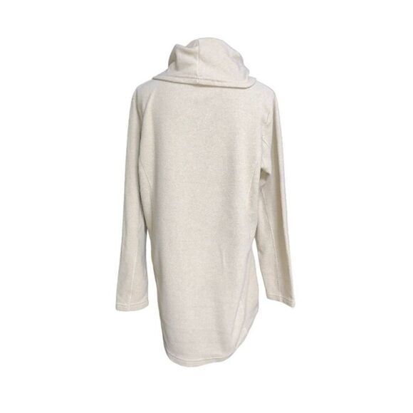 Land’s End Fleece Cowlneck Sweatshirt - Picture 4 of 7